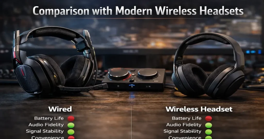 Astro A40 TR Headset + MixAmp Pro 2017: The Complete Expert Guide to Performance, Sound Engineering, Gaming Precision, and Long Term Value 2 Comparison with Modern Wireless Headsets