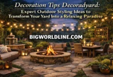 Decoration Tips Decoradyard: Expert Outdoor Styling Ideas to Transform Your Yard Into a Relaxing Paradise 5 Decoration Tips Decoradyard
