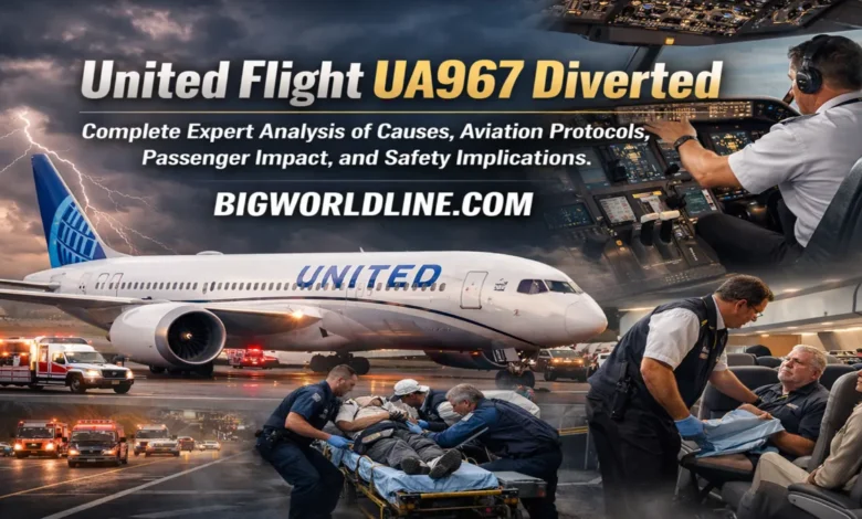 United Flight UA967 Diverted: Complete Expert Analysis of Causes, Aviation Protocols, Passenger Impact, and Safety Implications 1 United Flight UA967 Diverted