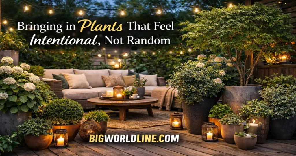 How to Renovate My Patio Decoradhouse for a Stylish and Comfortable Outdoor Retreat 2 Bringing in Plants That Feel Intentional, Not Random