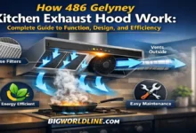 How 486 Gelyney Kitchen Exhaust Hood Work: Complete Guide to Function, Design, and Efficiency 4 How 486 Gelyney Kitchen Exhaust Hood Work