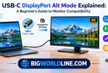USB-C DisplayPort Alt Mode Explained: A Beginner’s Guide to Monitor Compatibility 4 USB-C DisplayPort Alt Mode explained