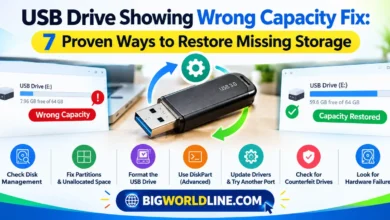 USB Drive Showing Wrong Capacity Fix: 7 Proven Ways to Restore Missing Storage 45 USB drive showing wrong capacity fix
