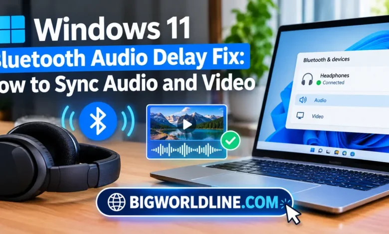 Windows 11 Bluetooth Audio Delay Fix: How to Sync Audio and Video 1 Windows 11 Bluetooth audio delay fix