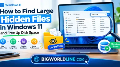How to Find Large Hidden Files in Windows 11 and Free Up Disk Space 19 find large hidden files Windows 11