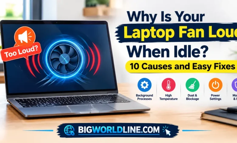 Why Is Your Laptop Fan Loud When Idle? 10 Causes and Easy Fixes 1 laptop fan loud when idle