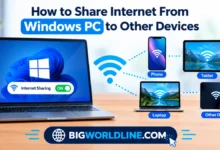 How to Share Internet From Windows PC to Other Devices 4 share internet from Windows PC to other devices