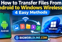 How to Transfer Files From Android to Windows Wirelessly: 4 Easy Methods 4 transfer files from Android to Windows wirelessly